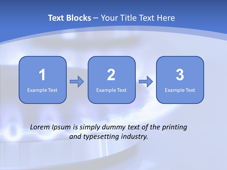 Hob Detail Stove PowerPoint Template