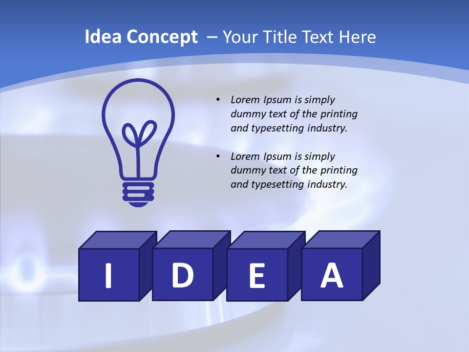 Hob Detail Stove PowerPoint Template