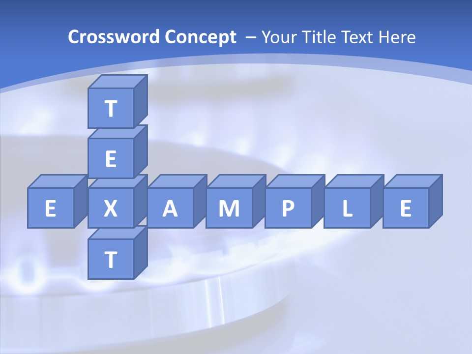 Hob Detail Stove PowerPoint Template