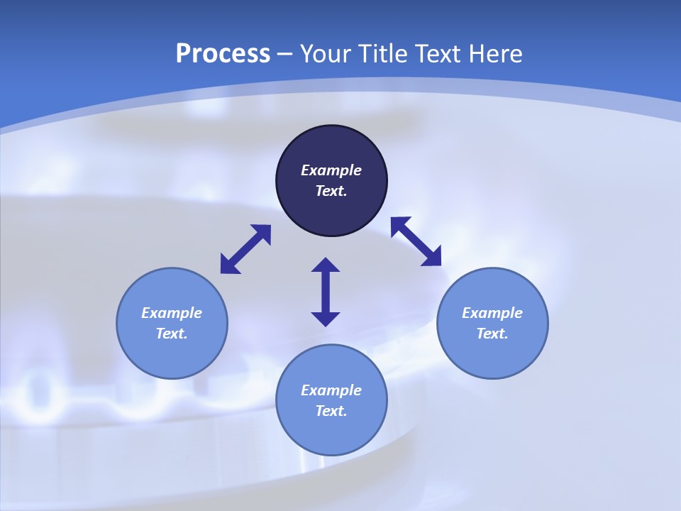 Hob Detail Stove PowerPoint Template