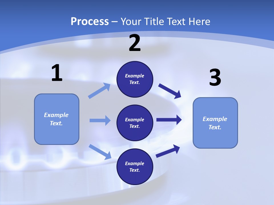 Hob Detail Stove PowerPoint Template