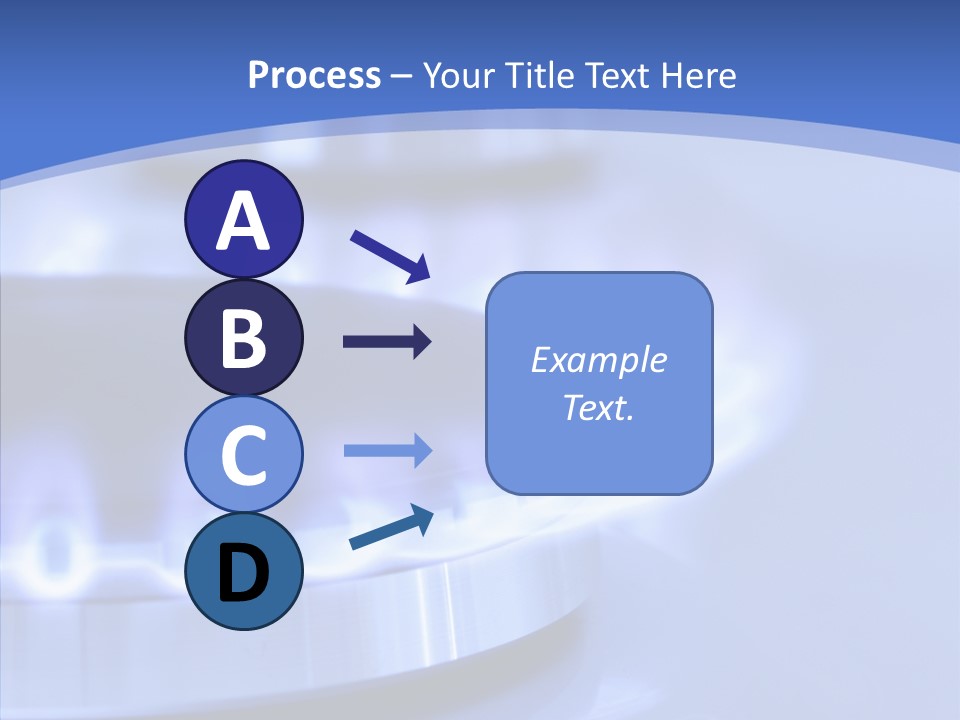 Hob Detail Stove PowerPoint Template