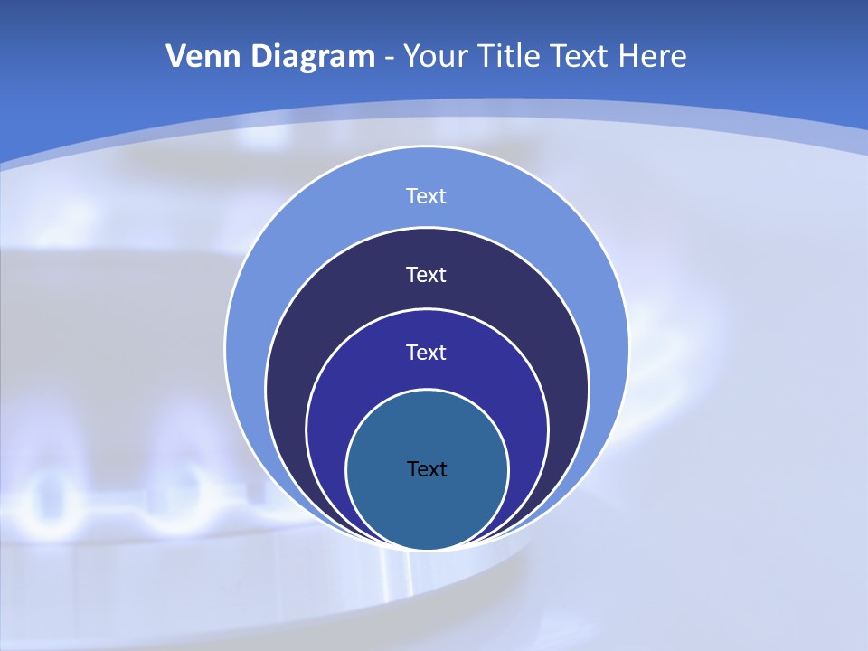 Hob Detail Stove PowerPoint Template