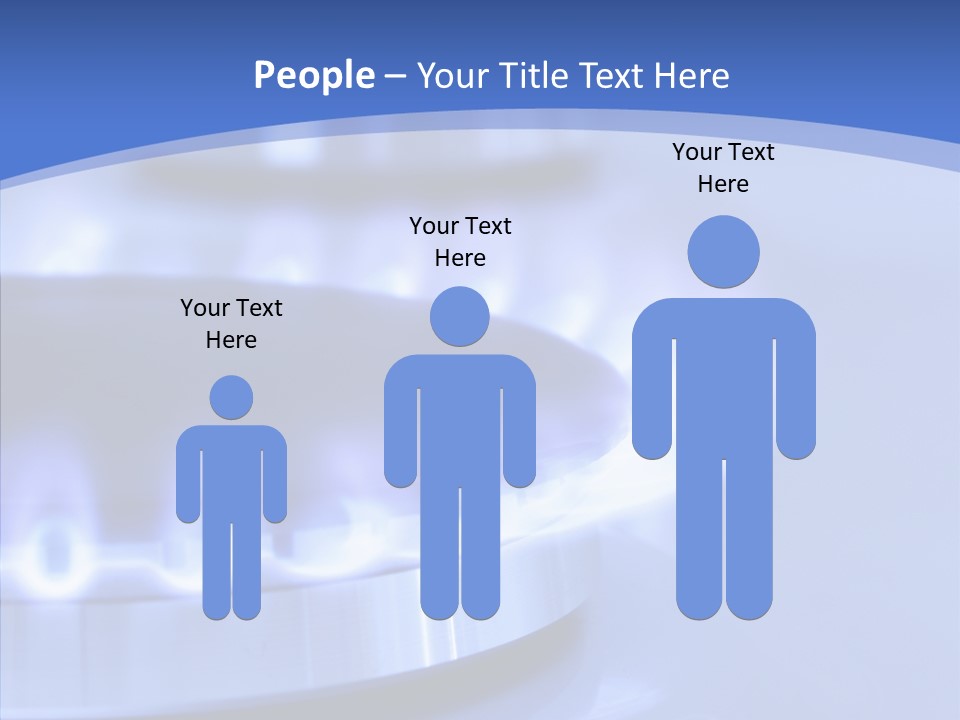 Hob Detail Stove PowerPoint Template