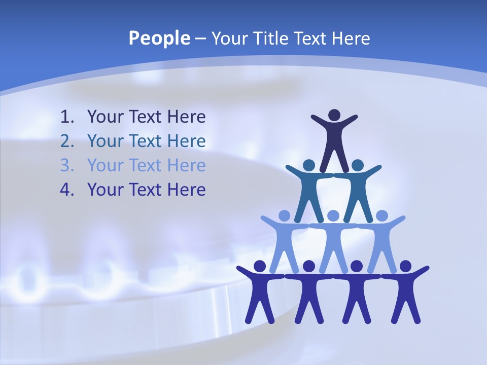Hob Detail Stove PowerPoint Template