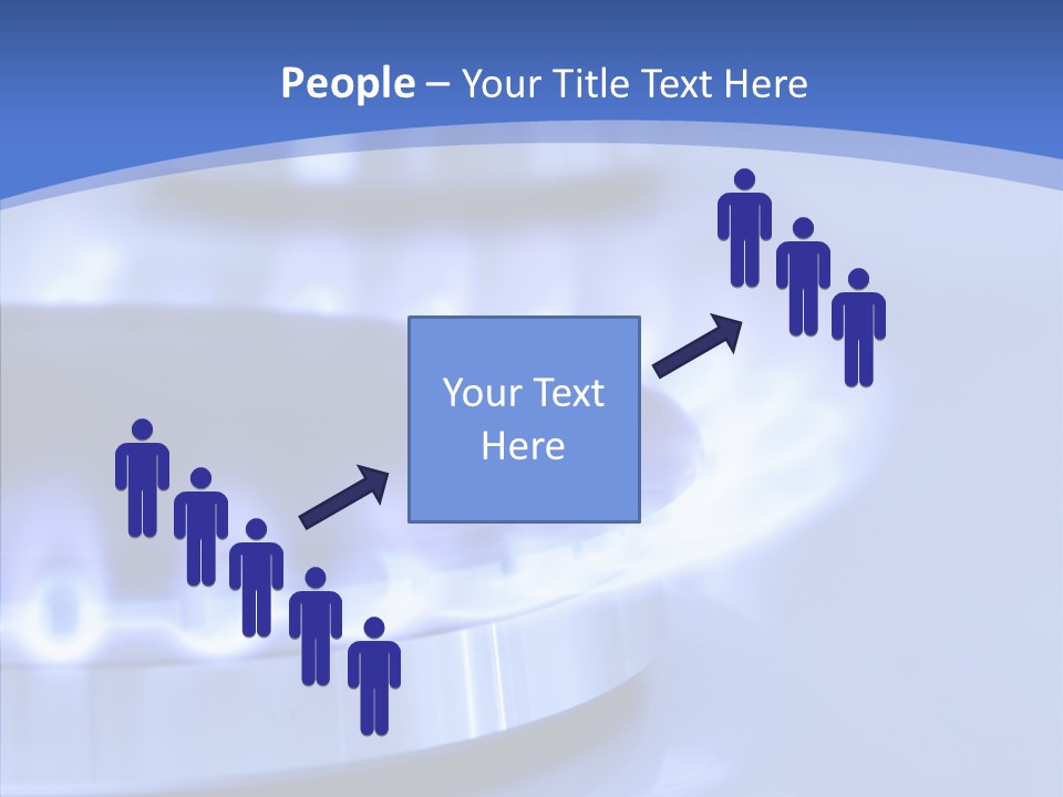 Hob Detail Stove PowerPoint Template