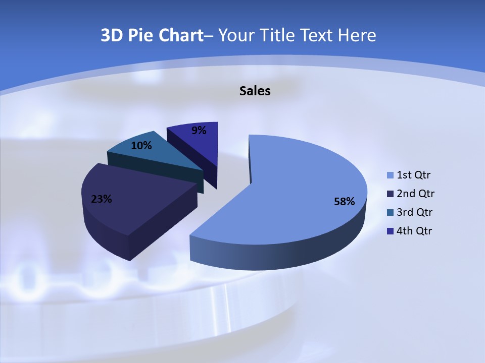 Hob Detail Stove PowerPoint Template