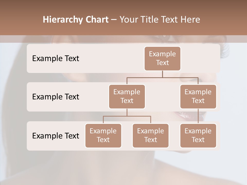 Head Women Attractive PowerPoint Template