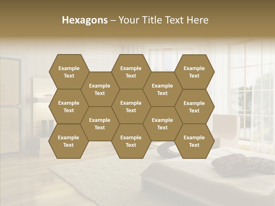 Apartment Eclecticism Furniture PowerPoint Template