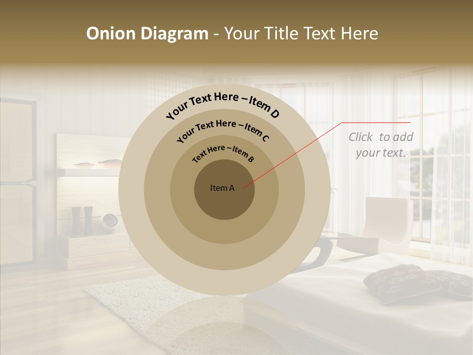 Apartment Eclecticism Furniture PowerPoint Template