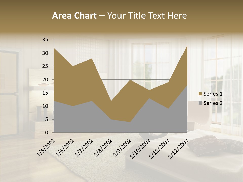 Apartment Eclecticism Furniture PowerPoint Template