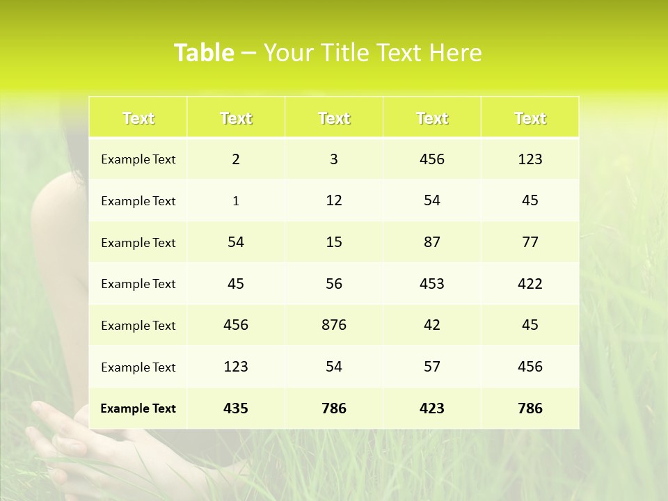 Brunette Day Free PowerPoint Template