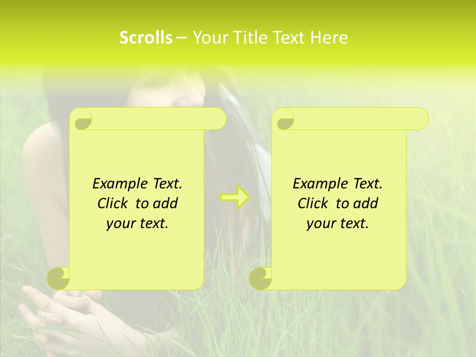 Brunette Day Free PowerPoint Template