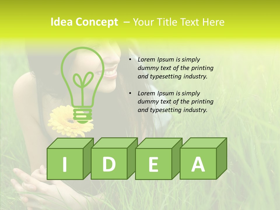 Brunette Day Free PowerPoint Template