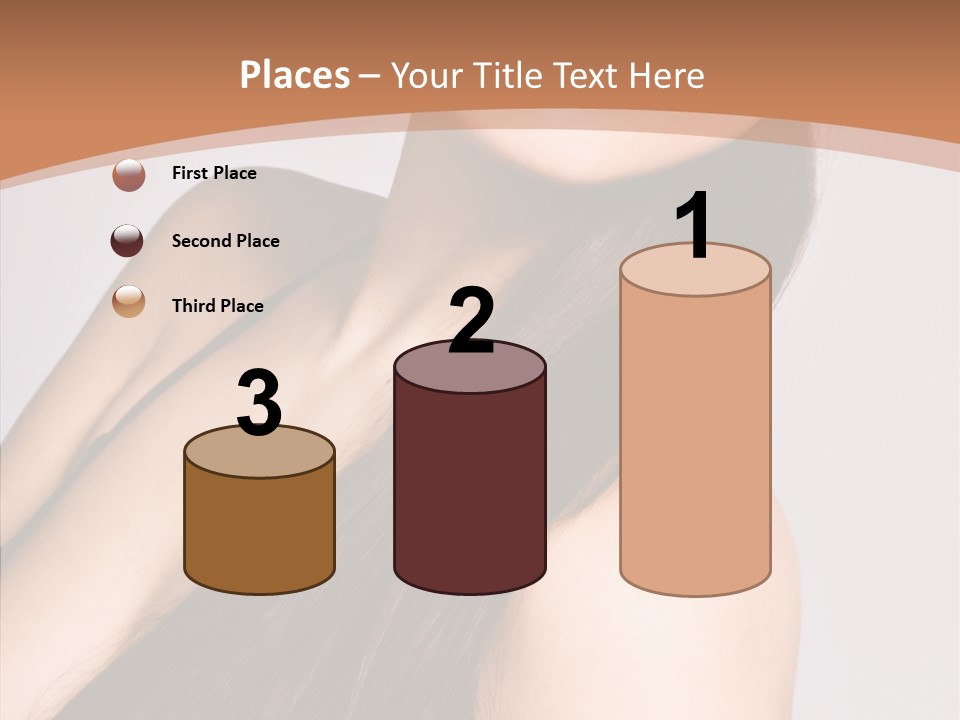 Portrait Person Lady PowerPoint Template