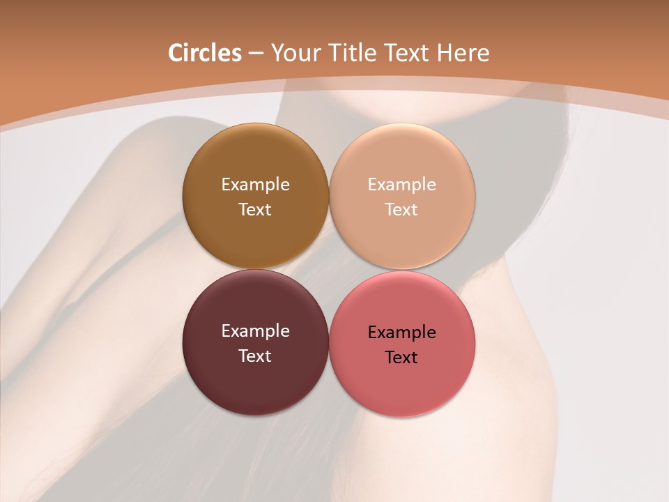 Portrait Person Lady PowerPoint Template