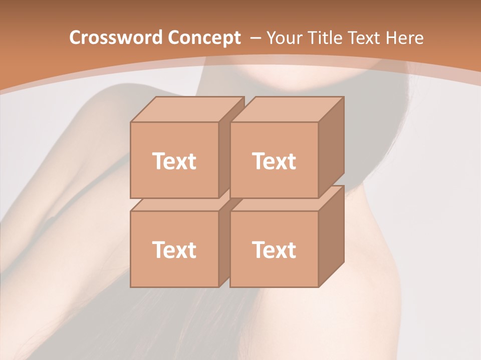 Portrait Person Lady PowerPoint Template