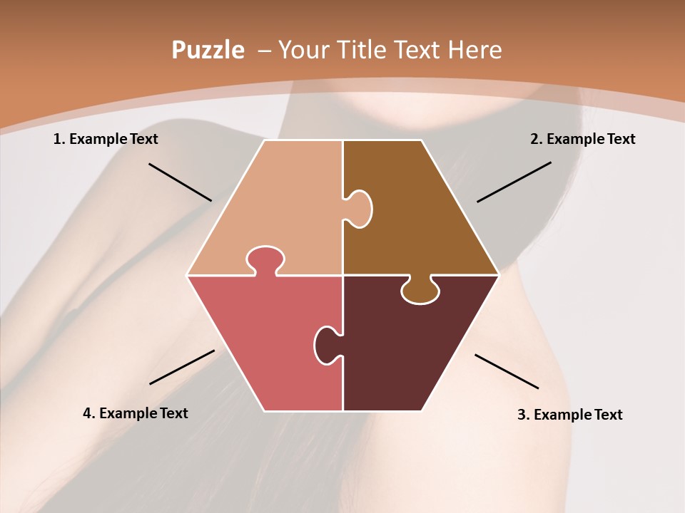 Portrait Person Lady PowerPoint Template