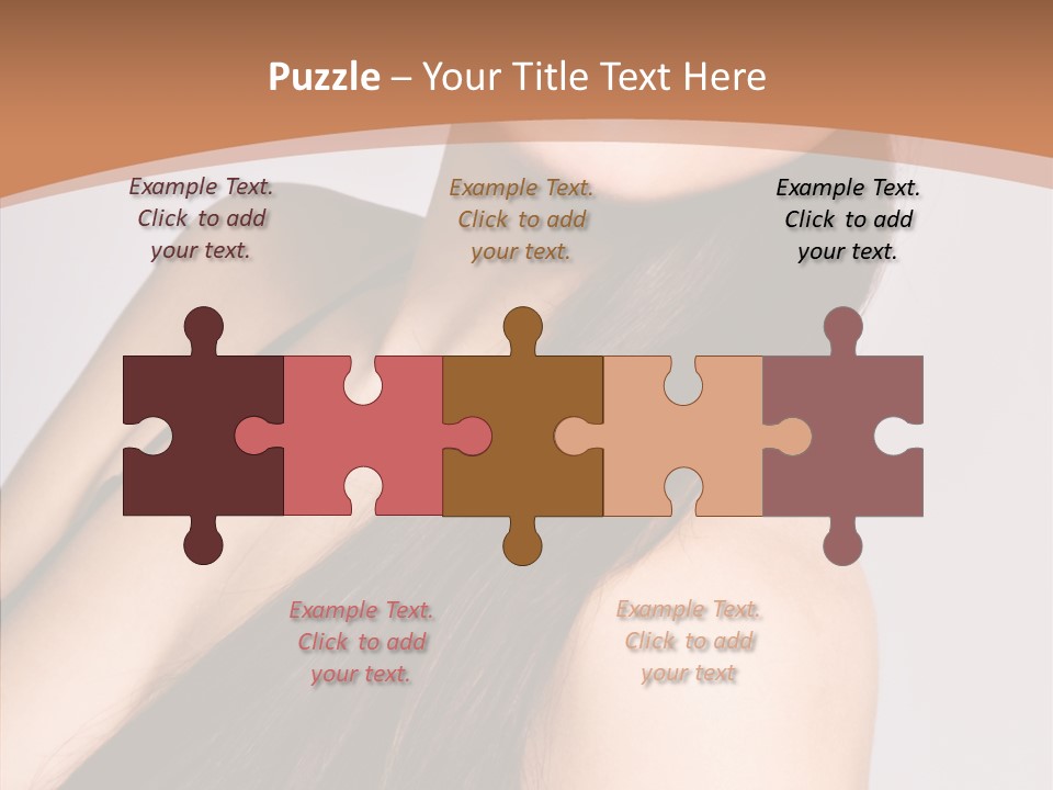 Portrait Person Lady PowerPoint Template