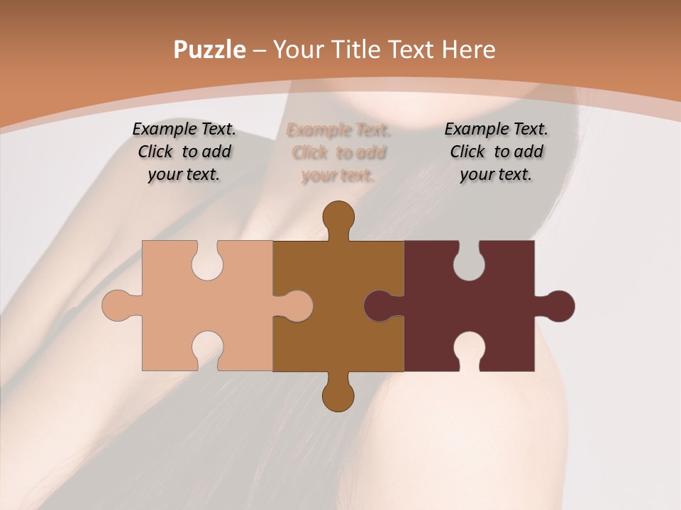 Portrait Person Lady PowerPoint Template