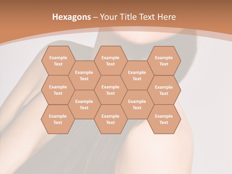 Portrait Person Lady PowerPoint Template