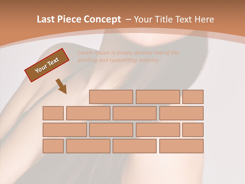 Portrait Person Lady PowerPoint Template