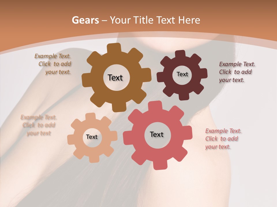 Portrait Person Lady PowerPoint Template