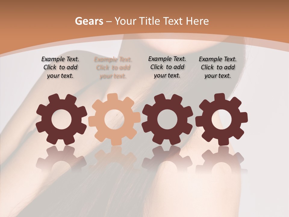 Portrait Person Lady PowerPoint Template