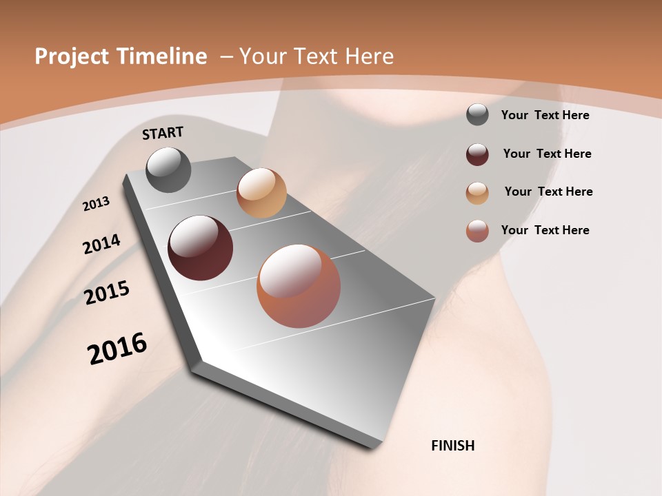 Portrait Person Lady PowerPoint Template