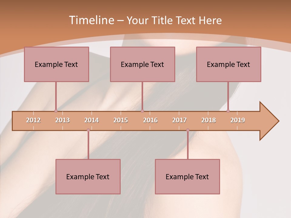 Portrait Person Lady PowerPoint Template