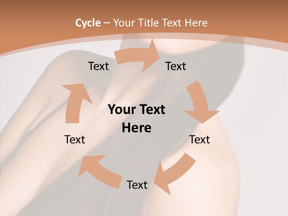 Portrait Person Lady PowerPoint Template