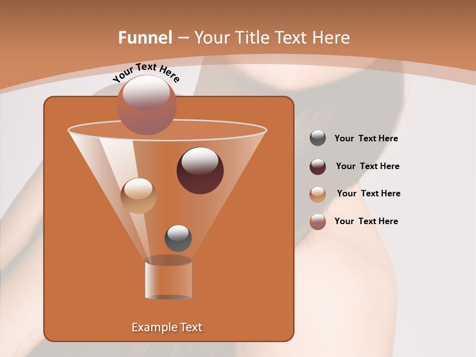 Portrait Person Lady PowerPoint Template