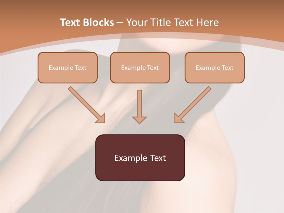 Portrait Person Lady PowerPoint Template