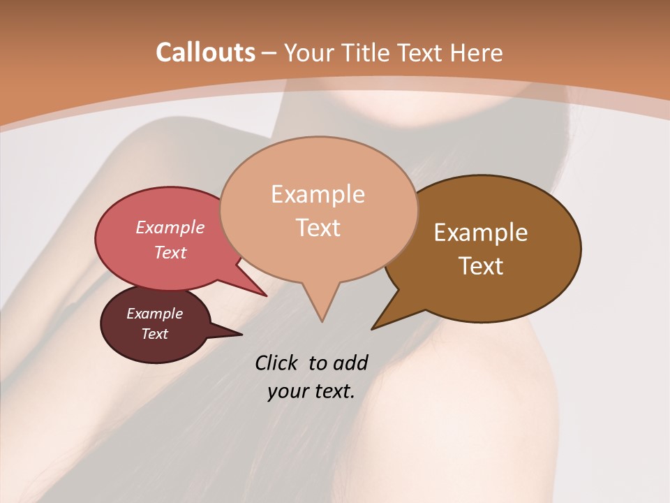 Portrait Person Lady PowerPoint Template