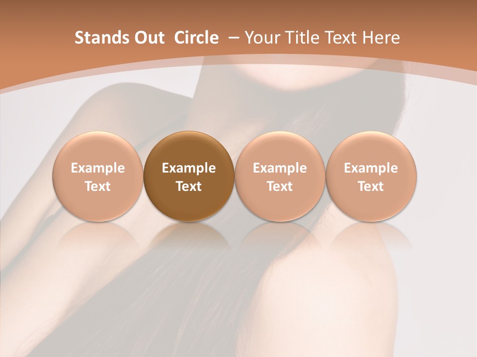 Portrait Person Lady PowerPoint Template