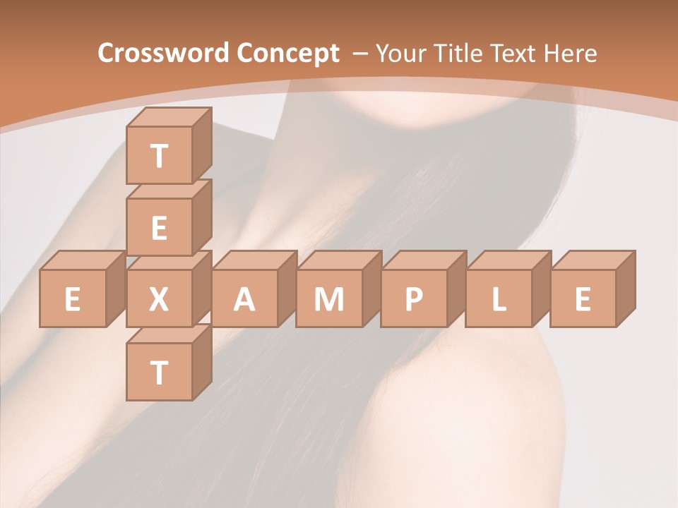 Portrait Person Lady PowerPoint Template