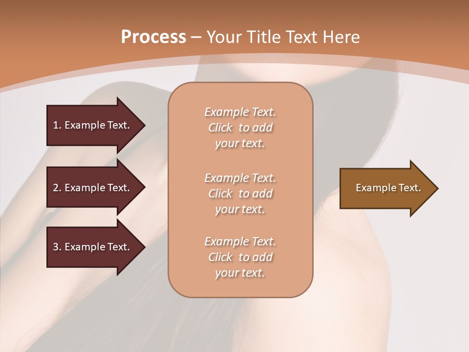 Portrait Person Lady PowerPoint Template