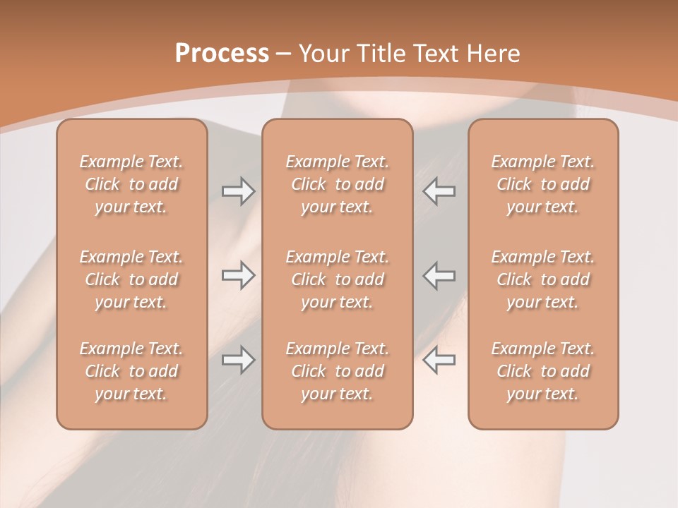 Portrait Person Lady PowerPoint Template