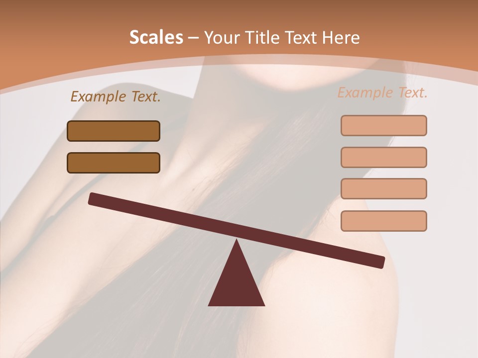 Portrait Person Lady PowerPoint Template