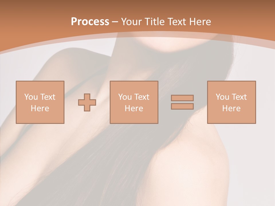 Portrait Person Lady PowerPoint Template