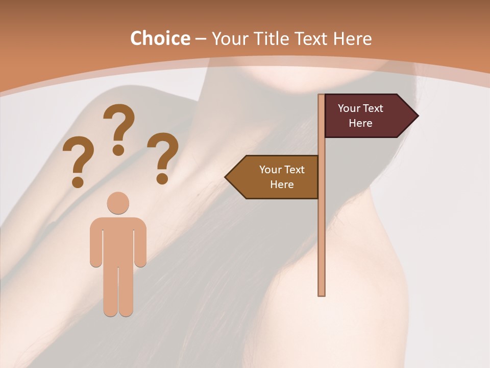 Portrait Person Lady PowerPoint Template