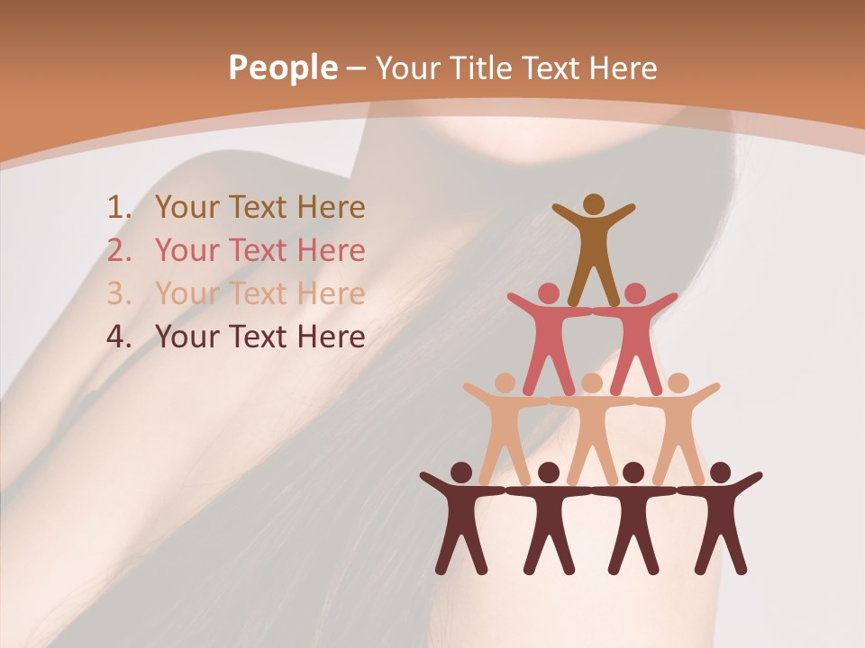 Portrait Person Lady PowerPoint Template