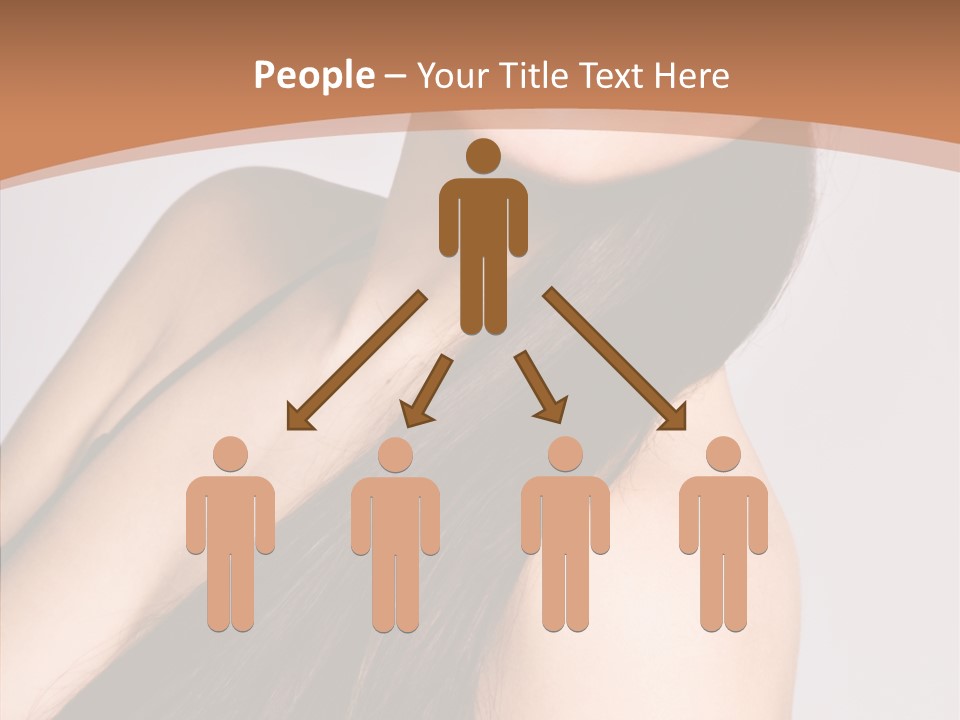 Portrait Person Lady PowerPoint Template