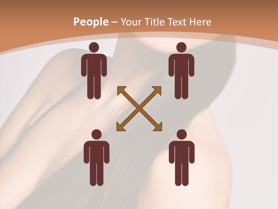 Portrait Person Lady PowerPoint Template