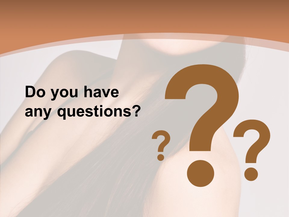 Portrait Person Lady PowerPoint Template