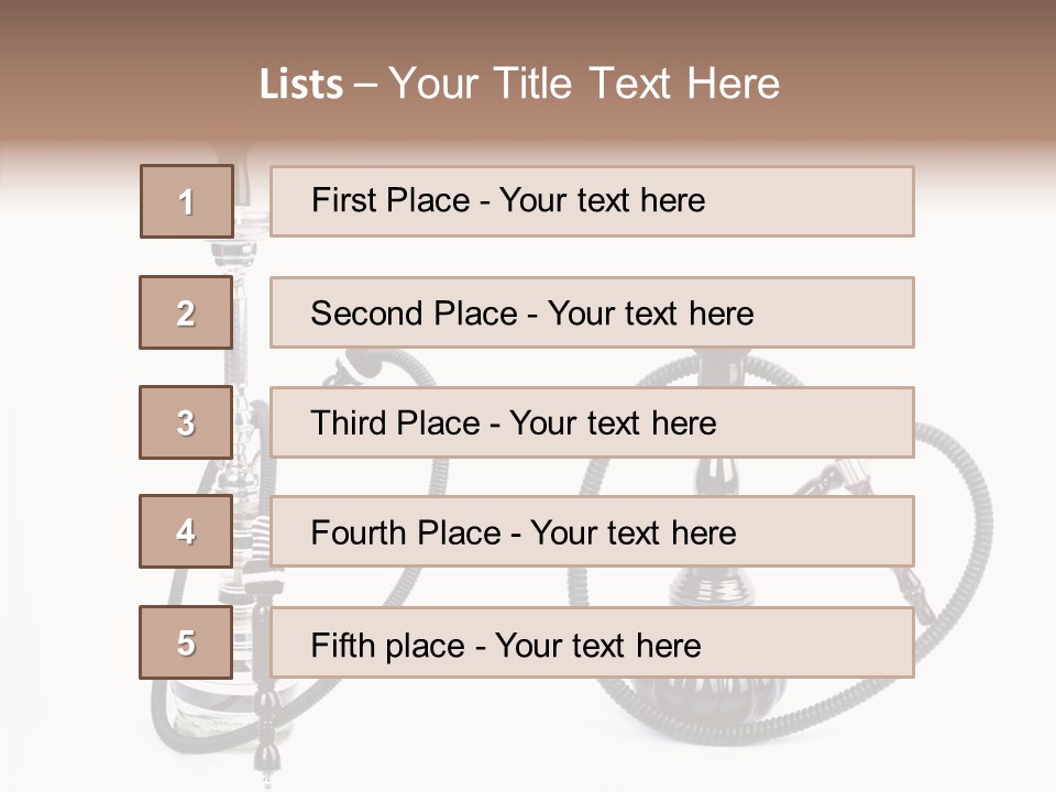 Tube Drag Persian PowerPoint Template