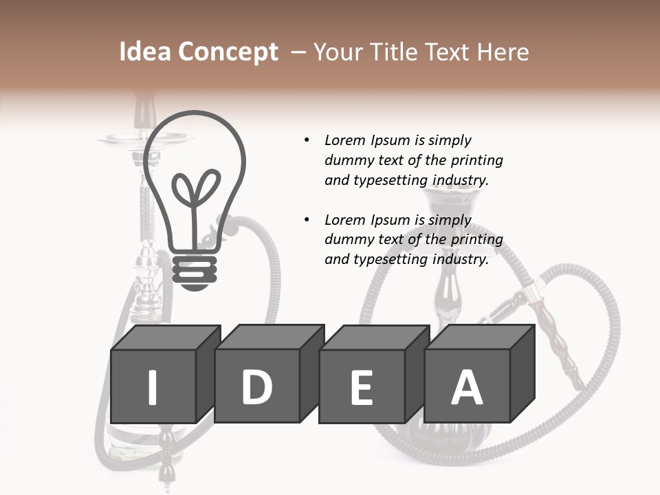 Tube Drag Persian PowerPoint Template