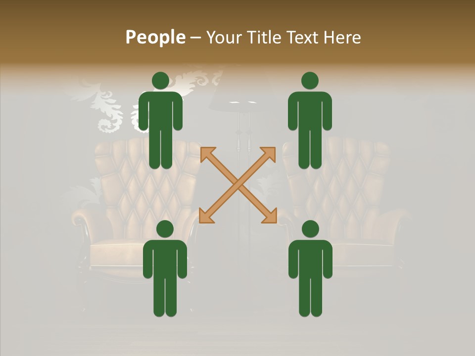 People Di Cu Ion Humorou PowerPoint Template