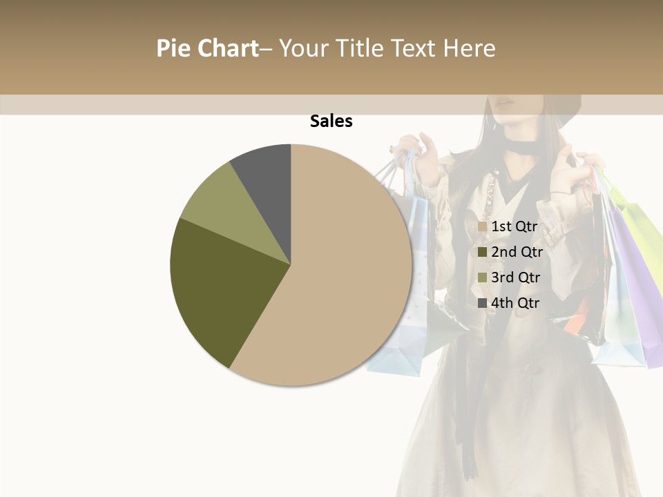 Surprise Lady Leisure PowerPoint Template