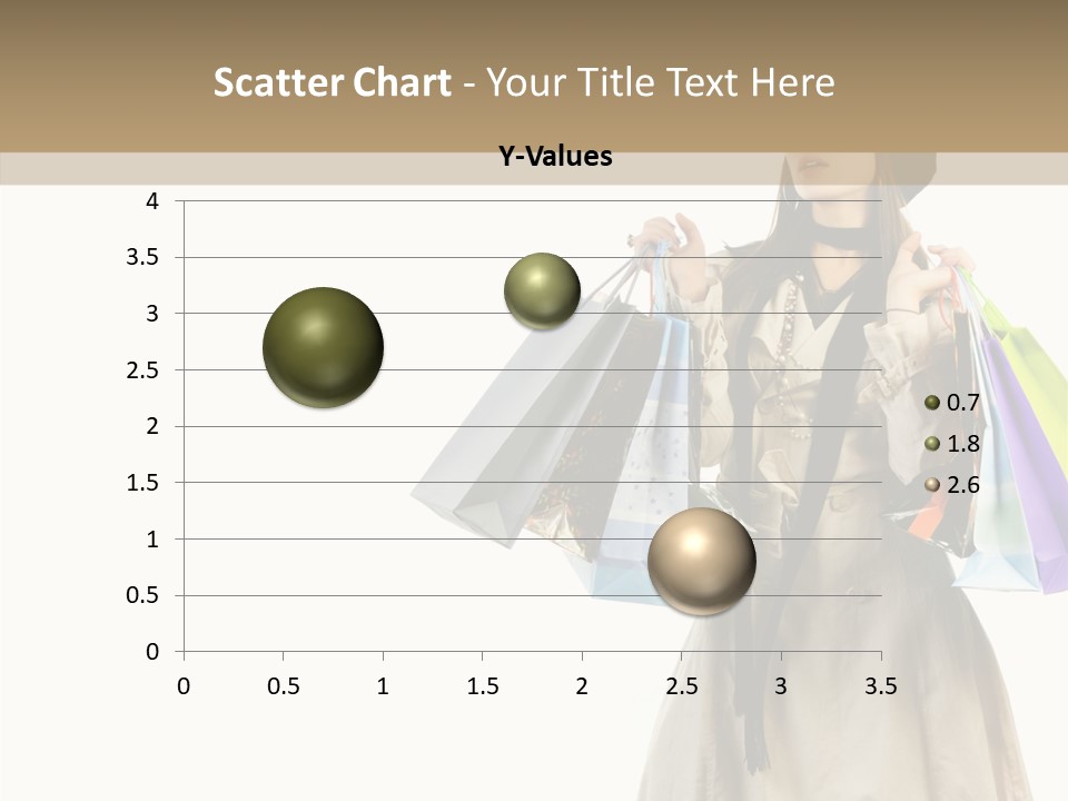 Surprise Lady Leisure PowerPoint Template